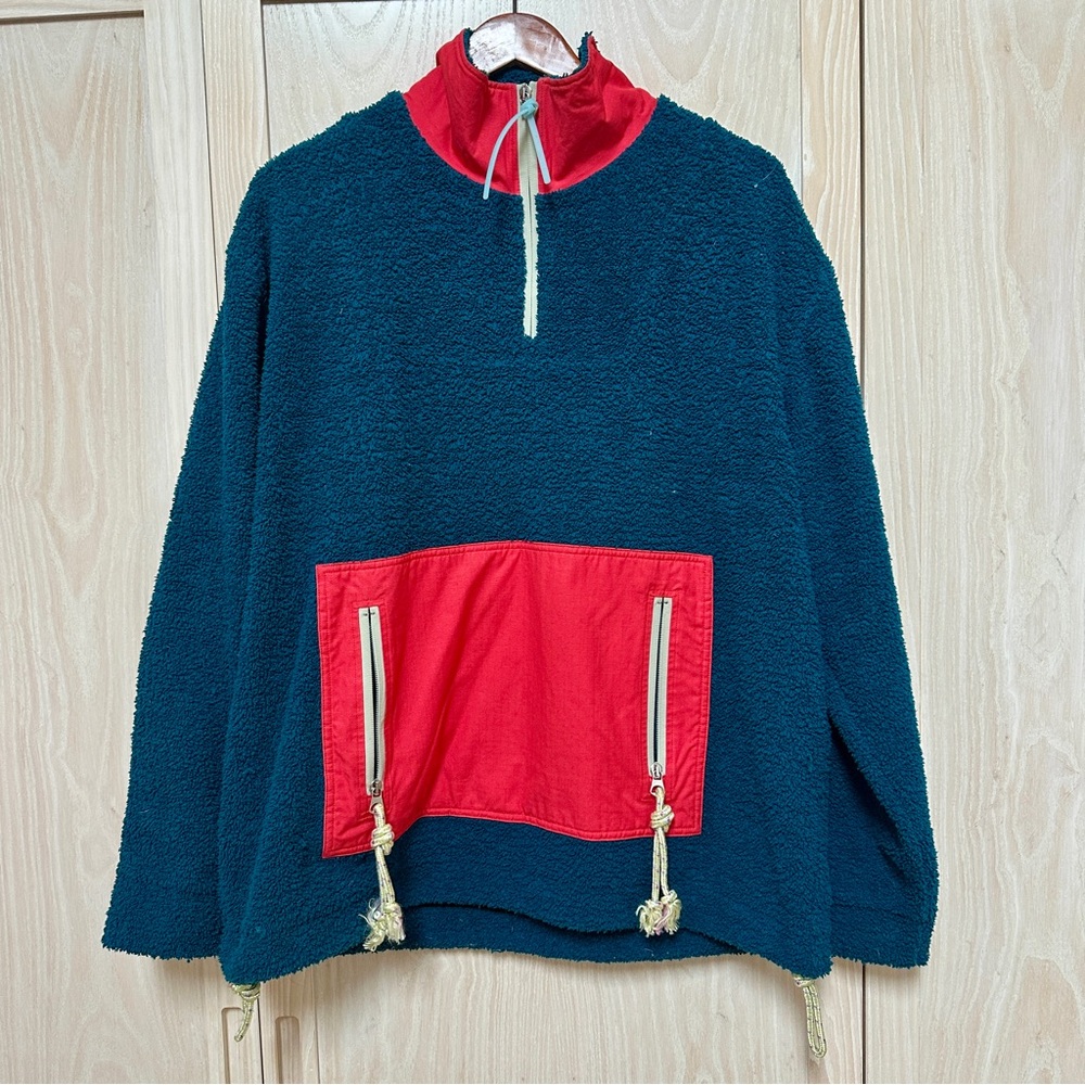 Acne Studios Faraz Patch Fleece Pullover - image 1